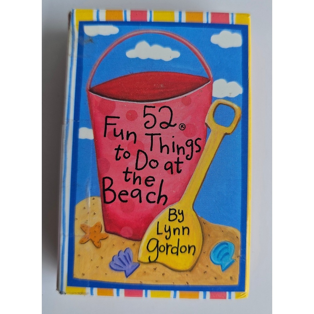 52 Fun Things to Do at the Beach Activity Card Deck Lynn Gordon Chronicle Books